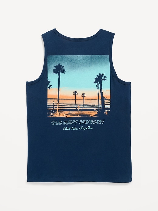 Image number 3 showing, Logo-Graphic Tank Top for Boys