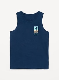 Image number 1 showing, Logo-Graphic Tank Top for Boys
