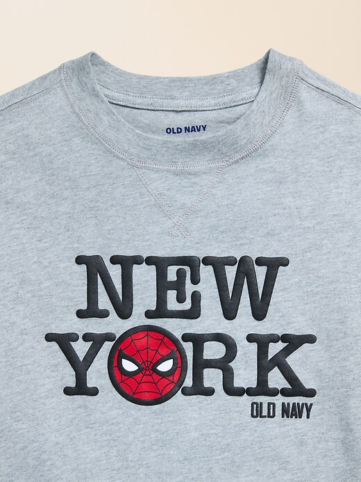 Image number 5 showing, Old Navy x Marvel Spider-Man Oversized Graphic T-Shirt for Boys