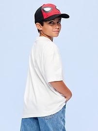 Image number 2 showing, Old Navy x Marvel Spider-Man Oversized Graphic T-Shirt for Boys