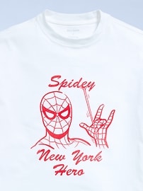 Image number 6 showing, Old Navy x Marvel Spider-Man Oversized Graphic T-Shirt for Boys