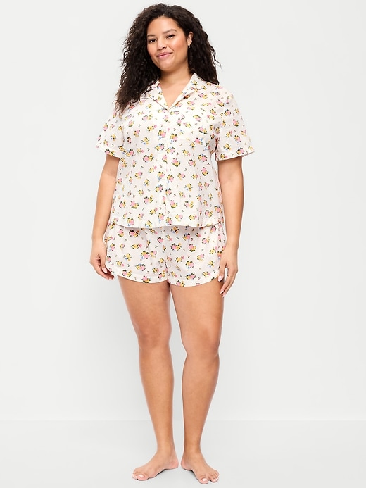 Image number 4 showing, Poplin Pajama Short Set