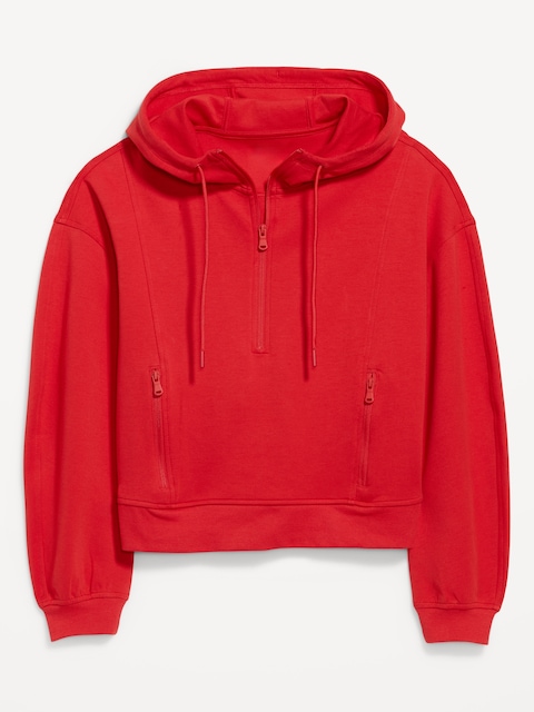 Dynamic Fleece Half-Zip Hoodie Sweatshirt