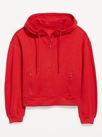 Image number 1 showing, Dynamic Fleece Half-Zip Hoodie Sweatshirt