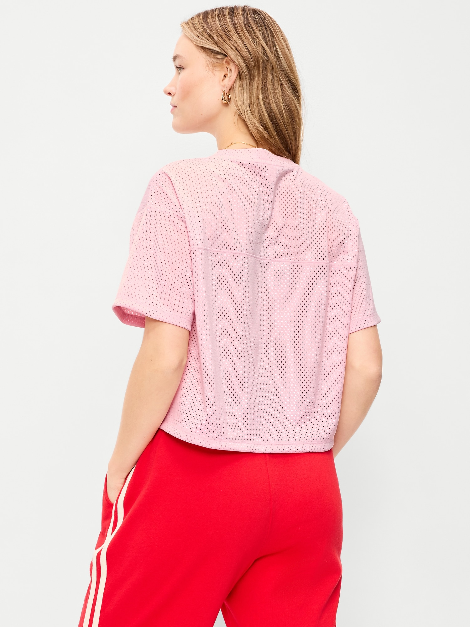 Mesh Jersey Football Top