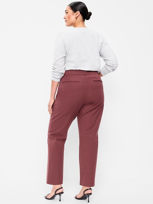 Image number 9 showing, High-Waisted Pixie Straight Pants
