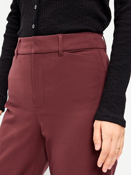 Image number 5 showing, High-Waisted Pixie Straight Pants