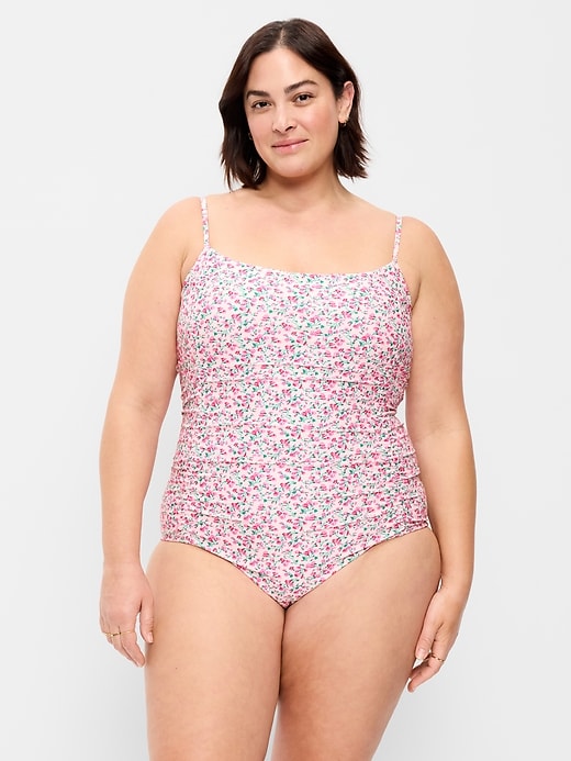 Image number 7 showing, Ruched One-Piece Swimsuit
