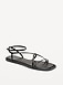 Strappy Faux-Leather Sandals - image 5