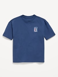Image number 1 showing, PGA TOUR™ Oversized Gender-Neutral Graphic T-Shirt for Kids