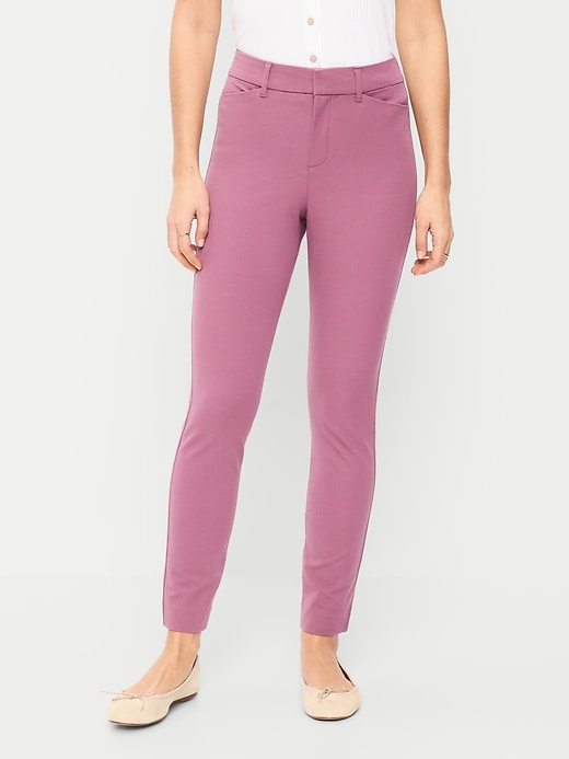 Image number 2 showing, High-Waisted Pixie Skinny Ankle Pants