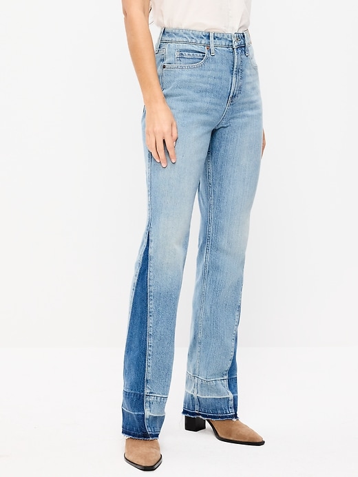 Image number 2 showing, Extra High-Waisted Boot-Cut Jeans