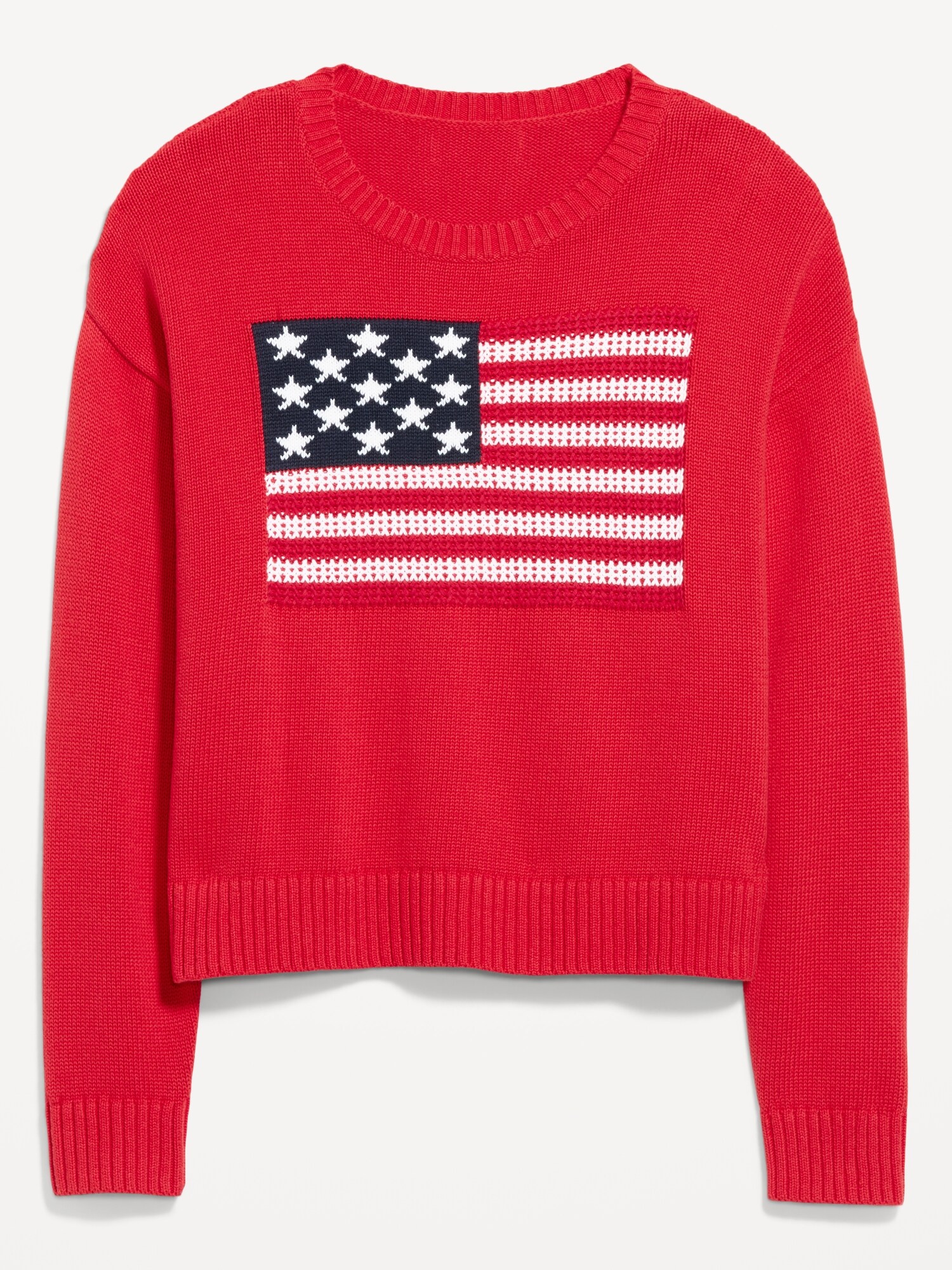 Long-Sleeve Flag Sweater - image 3