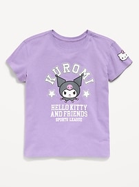 Image number 1 showing, Kuromi™ & Hello Kitty® Graphic T-Shirt for Girls