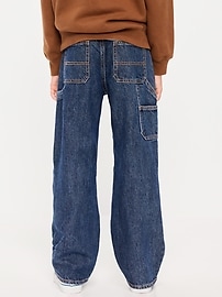 Image number 2 showing, Baggy Carpenter Utility Jeans for Boys