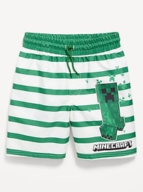 Image number 1 showing, Minecraft™ Swim Trunks for Boys