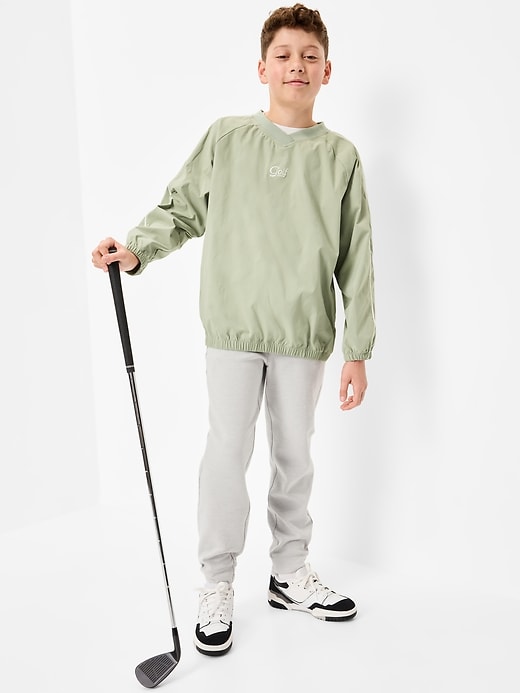 Image number 1 showing, Oversized V-Neck Performance Pullover for Boys