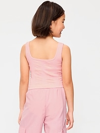 Image number 2 showing, Seamless Longline Bow Bra for Girls