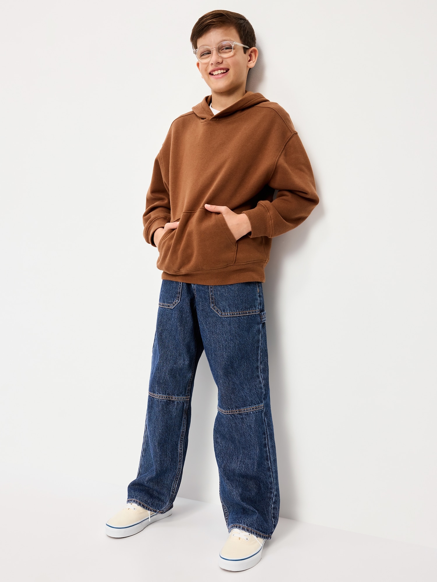Baggy Carpenter Utility Jeans for Boys