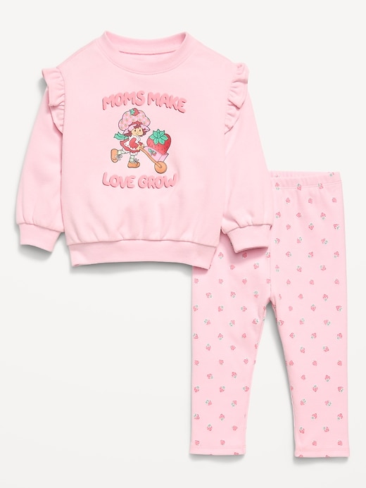 Image number 1 showing, Strawberry Shortcake™ Sweatshirt and Leggings Set for Baby