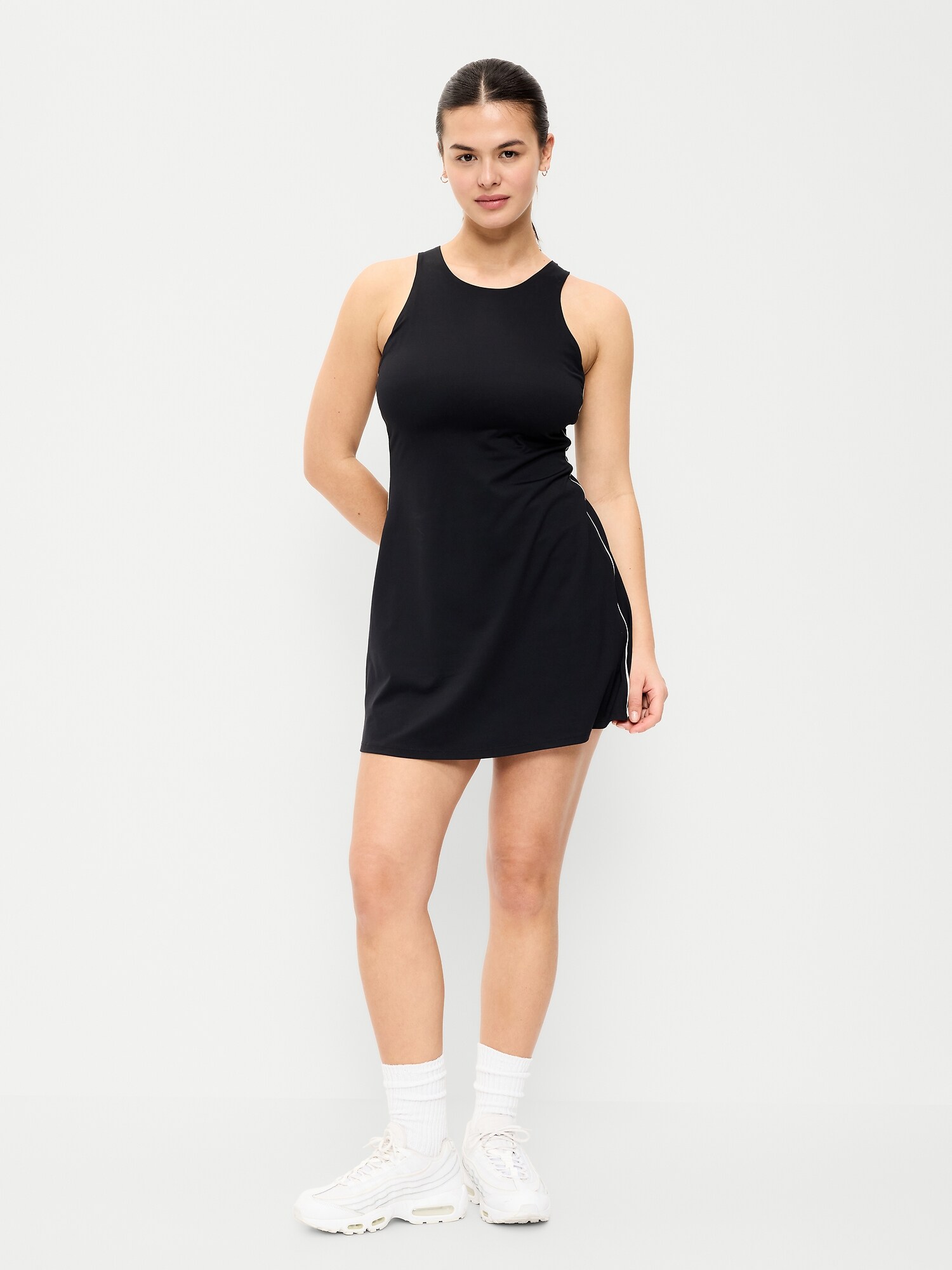 Женское платье Old Navy StudioSmooth Athletic, цвет: Чёрный — фото 5