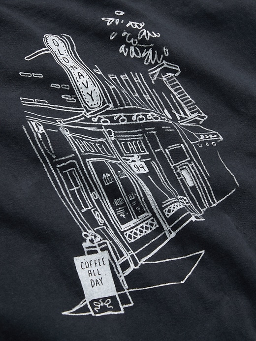 Image number 2 showing, Crew-Neck Logo-Graphic T-Shirt