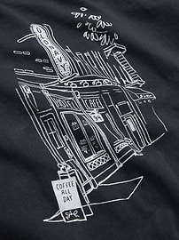 Image number 2 showing, Crew-Neck Logo-Graphic T-Shirt