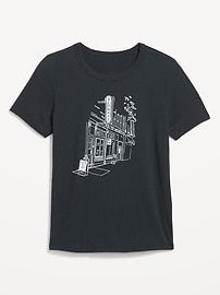 Image number 3 showing, Crew-Neck Logo-Graphic T-Shirt