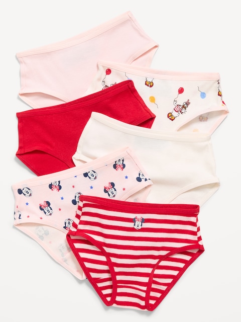 Disney© Minnie Mouse Bikini Underwear 6-Pack for Toddler Girls