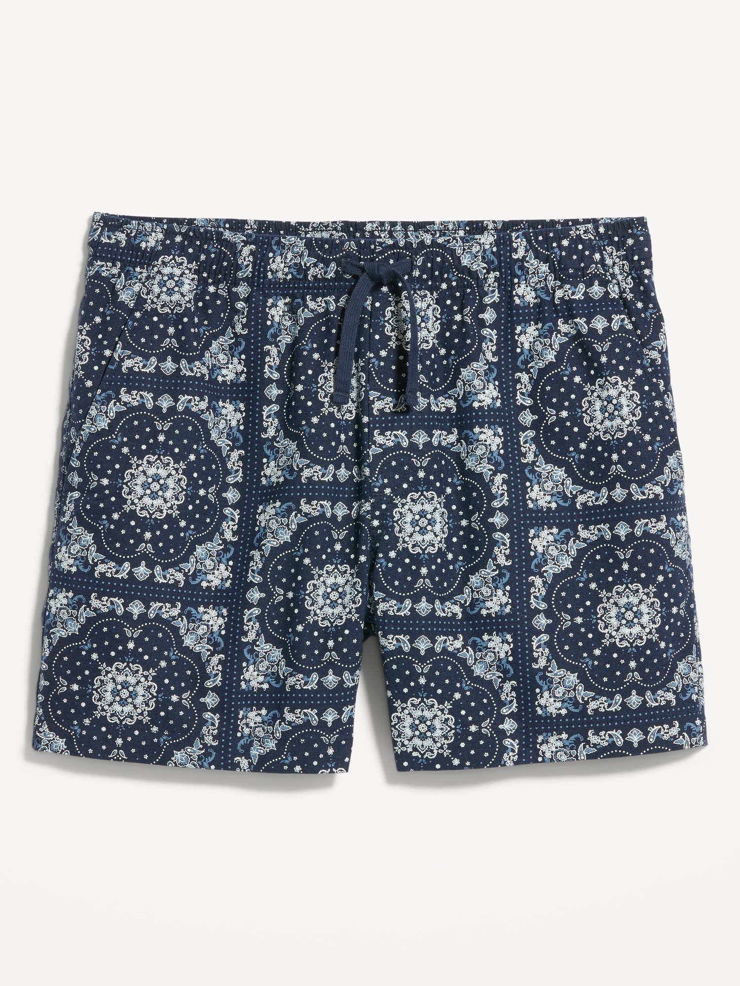 Linen-Blend Jogger Shorts - 5-inch inseam