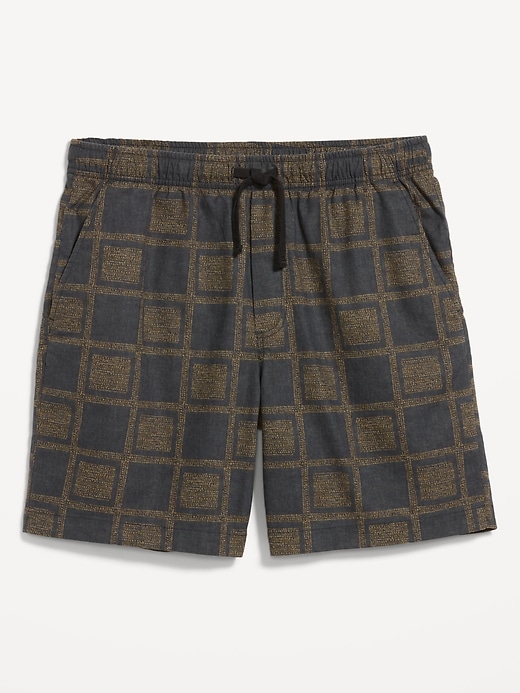 Image number 6 showing, Linen-Blend Jogger Shorts -- 7-inch inseam
