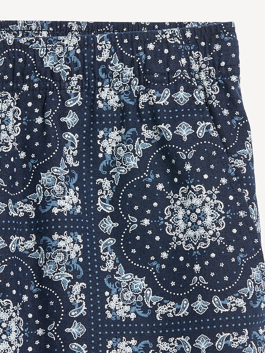 Image number 4 showing, Linen-Blend Jogger Shorts -- 5-inch inseam