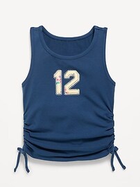 Image number 2 showing, Side-Ruched Tank Top for Girls
