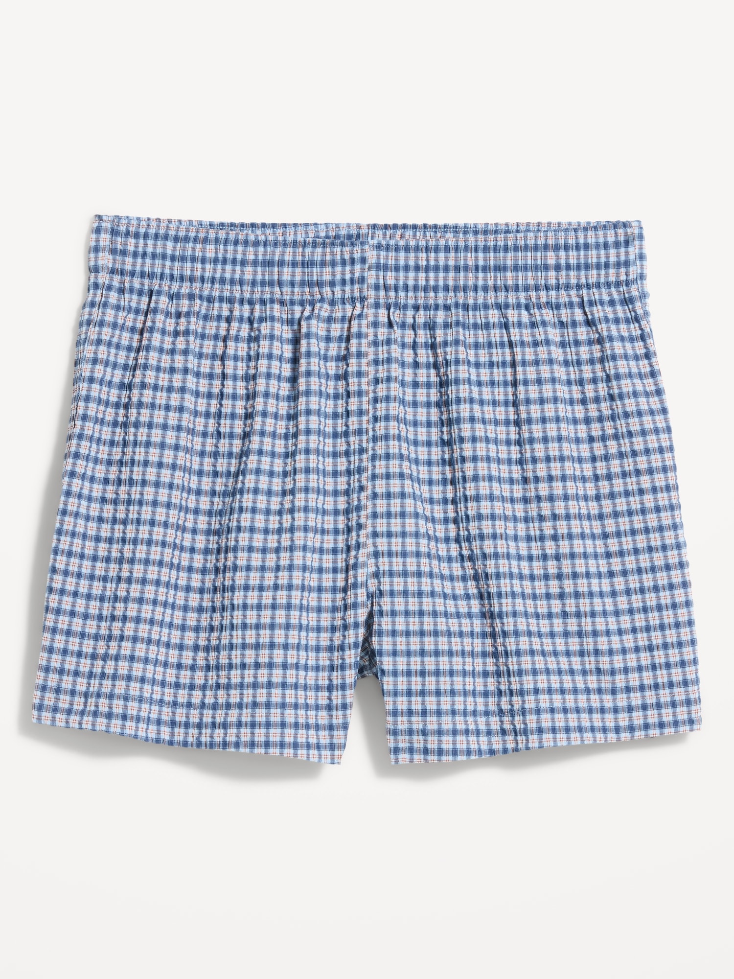 Seersucker Boxer Pajama Shorts