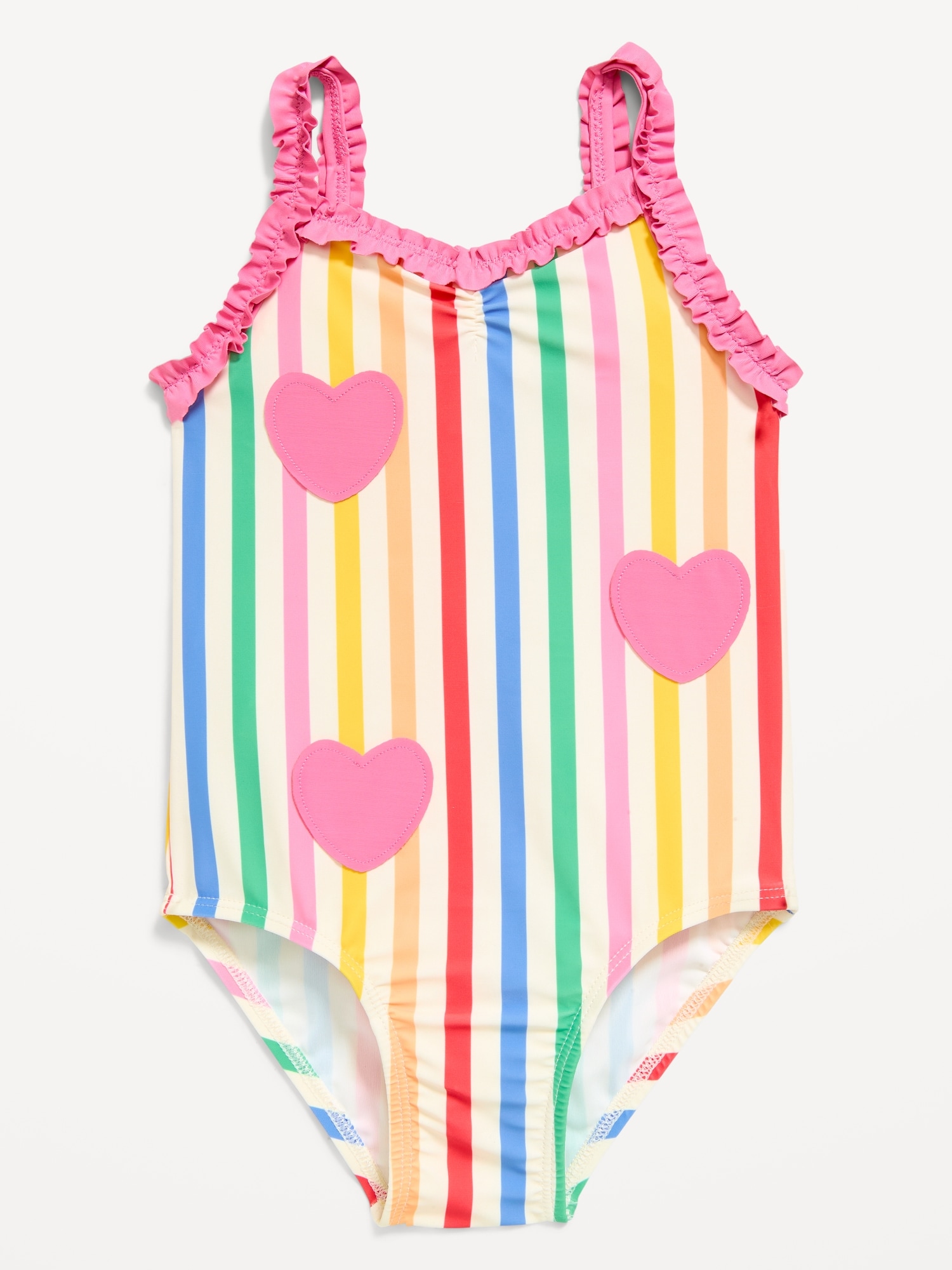 Printed One-Piece Swimsuit for Toddler Girls