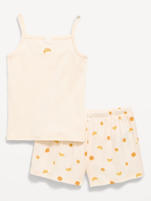 Image number 3 showing, Striped Pajama Cami and Shorts Set for Girls