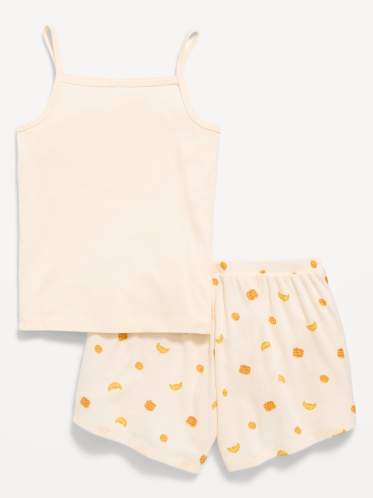 Striped Pajama Cami and Shorts Set for Girls