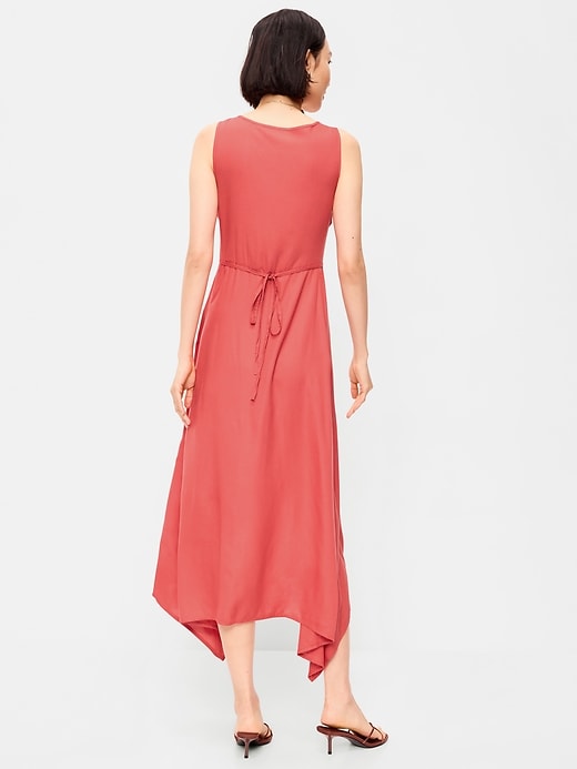 Image number 2 showing, Handkerchief Hem Midi Dress
