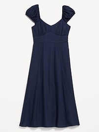 Image number 2 showing, Short-Sleeve Fit & Flare Midi Dress