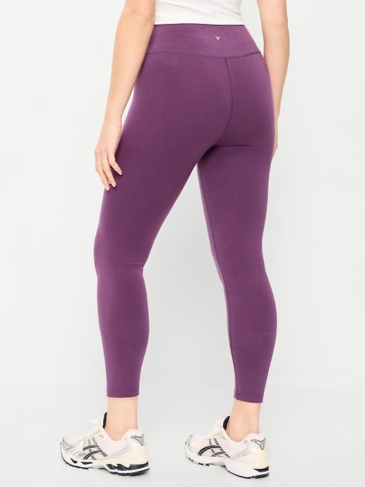 Image number 6 showing, High-Waisted PowerChill 7/8 Cotton Leggings