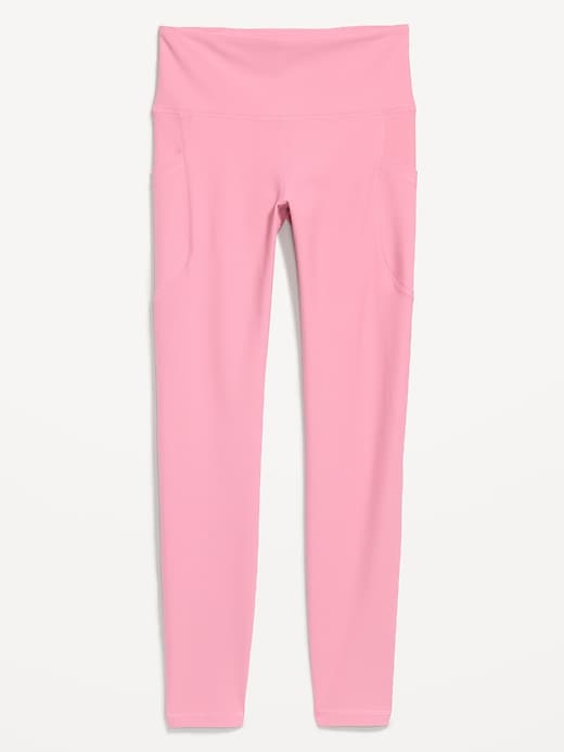 Image number 1 showing, High-Waisted PowerSoft 7/8 Pocket Leggings