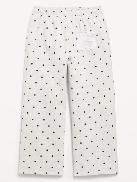 Super Baggy Wide-Leg Sweatpants for Girls