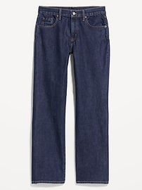 Image number 1 showing, Low-Rise Loose Straight Jeans
