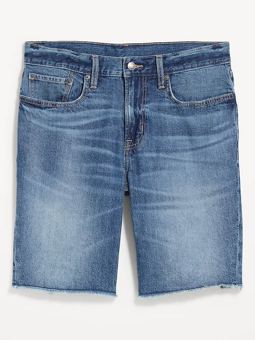 Image number 3 showing, Slim Built-In Flex Jean Shorts-- 9-inch inseam