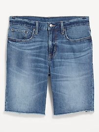 Image number 3 showing, Slim Built-In Flex Jean Shorts-- 9-inch inseam