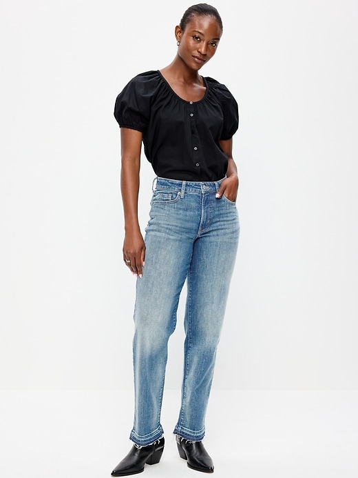 Image number 1 showing, Curvy High-Waisted OG Loose Jeans