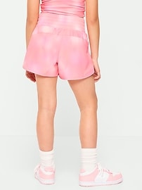 Image number 2 showing, High-Waisted Dolphin-Hem Run Shorts for Girls