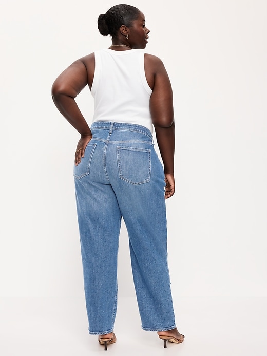 Image number 8 showing, Curvy High-Waisted OG Loose Jeans