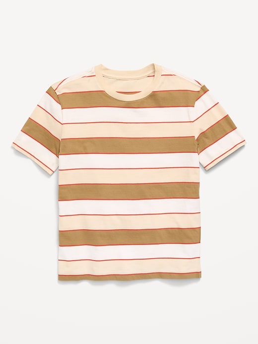 Image number 1 showing, Short-Sleeve Striped T-Shirt for Boys