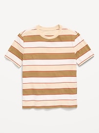 Image number 1 showing, Short-Sleeve Striped T-Shirt for Boys